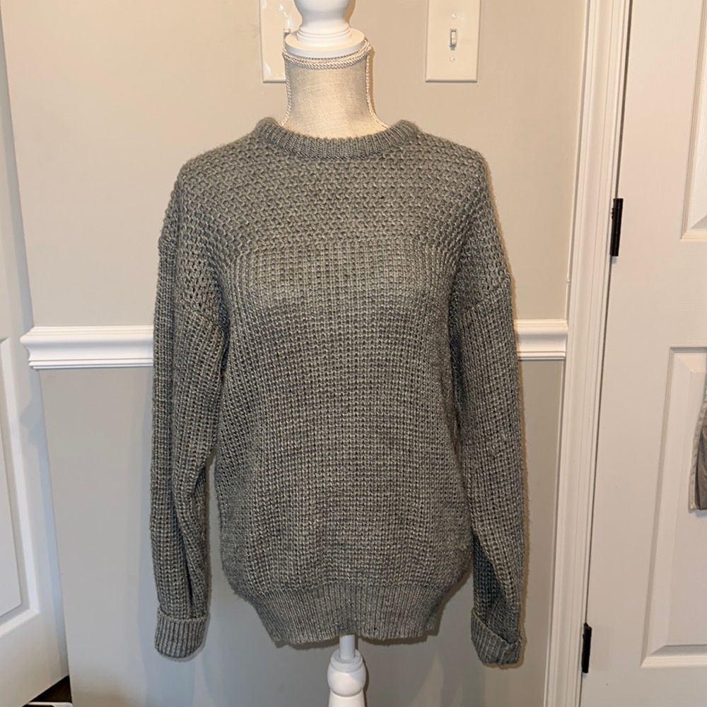 Womens grey sweater